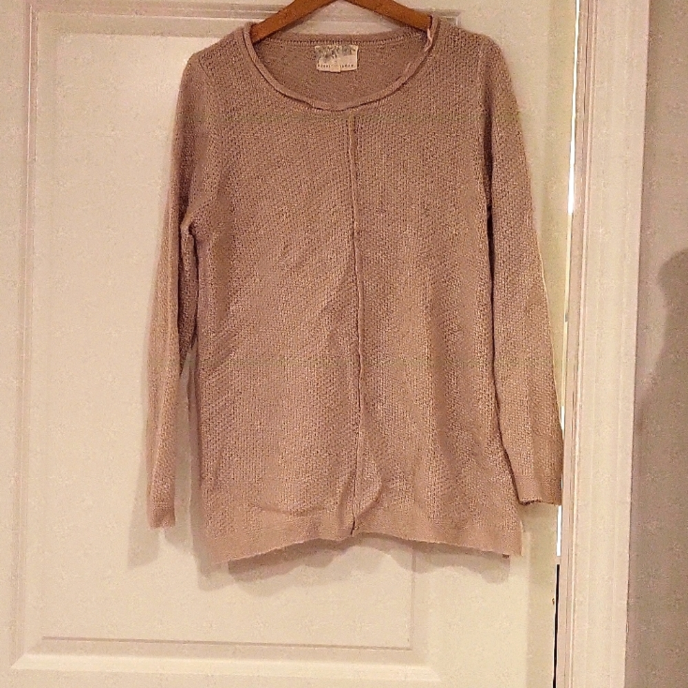 Taupe Debbie Morgan Sweater -Large